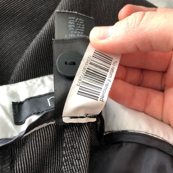 High-Quality Next Brand Pantsuit from England.  Beautiful Dark Textured Grey. - Picture 9 of 11